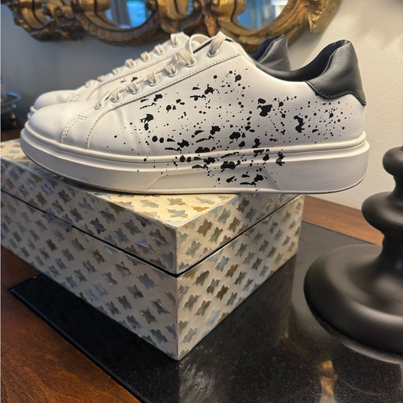 Zara Shoes Zara Paint Splatter Men Sneaker Size 1 Poshmark